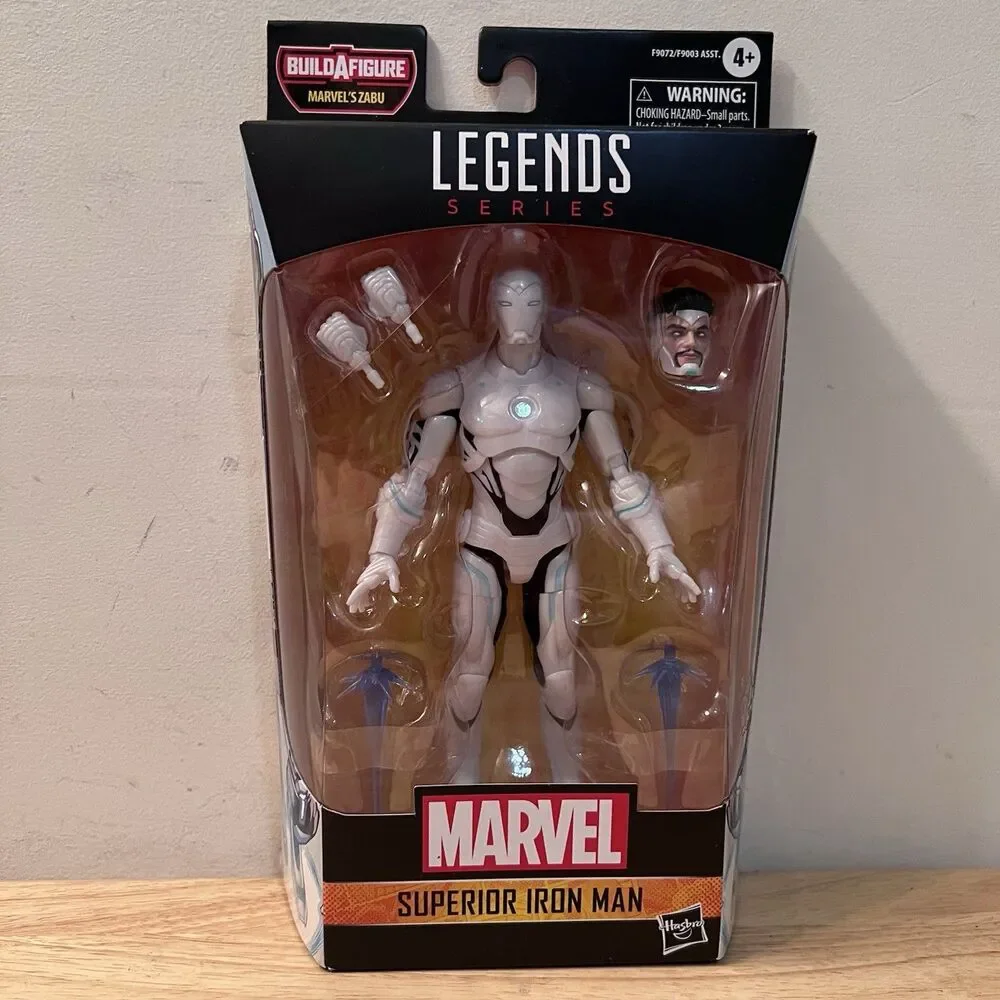 Marvel Legends Superior Iron Man 6” Action Figure Zabu BAF Hasbro New